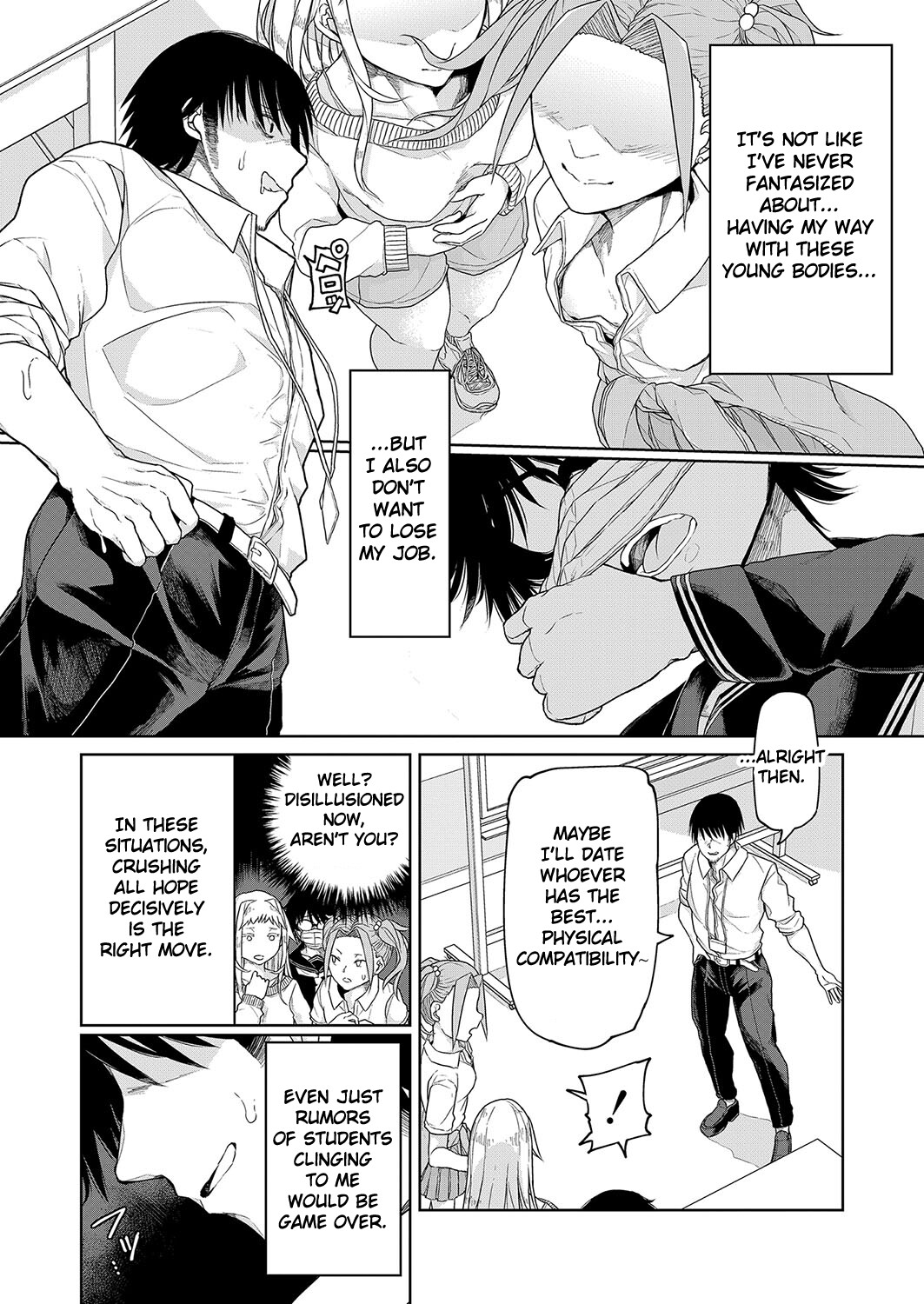 Hentai Manga Comic-Being a Cram School Teacher is Tough-Read-3